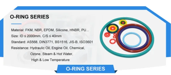 Swks Rubber O Ring Seals FKM NBR HNBR EPDM Silicone O