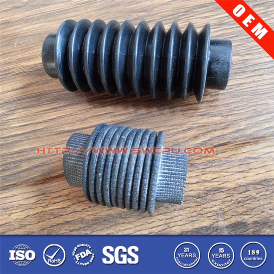 High Quality Best Price Rubber Bellow for The Robotic Arm / Dustproof Bellow / NBR Bellow / EPDM Bellow / Silicone Bellow / Protect Bellow / FKM Bellow