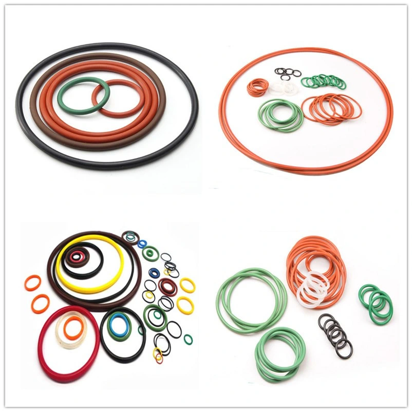 Custom NBR FKM EPDM Rubber O-Ring Waterproof and Heat Resistant Silicone Rubber O Rings
