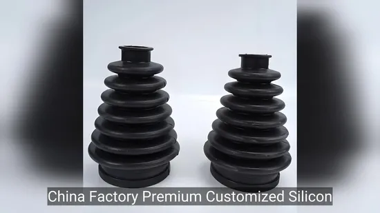 China Factory Premium Customized Silicon EPDM Rubber Bellow Dust Cover Bushing 