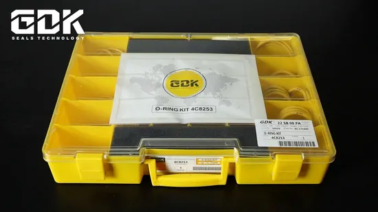 GDK Construction Machinery Yellow Silicon Rubber 4c