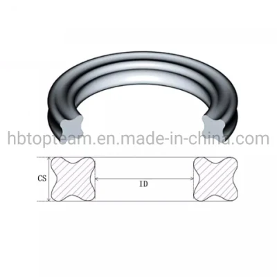 Chemical Resistant Star O Rings Rotary Shaft Lip Seal FKM X
