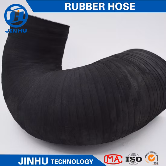 Chinese Factory EPDM Black Radiator Hose Flexible Cloth Steel Wire Spiral Reinforced Universal Rubber Flexible Radiator Hose Bellow Steel Wire Cloth Hose